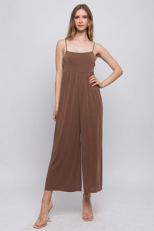 Wide Leg Modal Jumpsuit