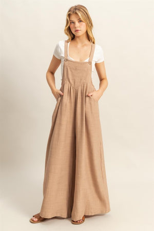 Front Pocket Overalls Jumpsuit