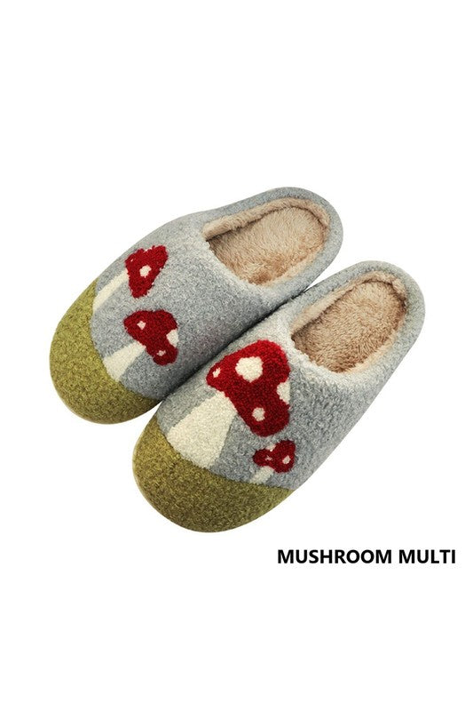 Zen Mushroom Slippers