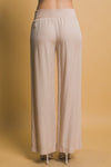 Smocked High Waist Pants