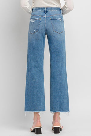 High Rise Ankle Dad Jeans