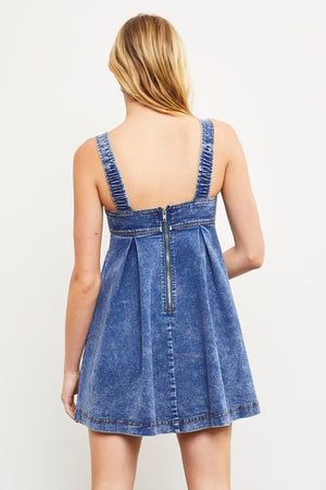 Denim A-Line Dress