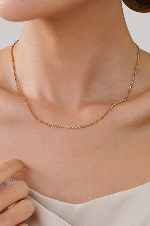 Box Chain Necklace