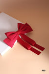 Double Layer Satin Bow Hair Ribbon