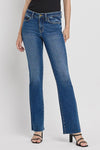 Vigilant Mid Rise Slim Bootcut Jeans