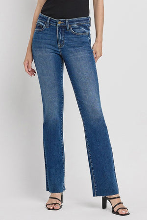 Vigilant Mid Rise Slim Bootcut Jeans