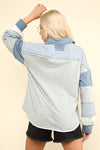 Colorblock Stripe LS Top