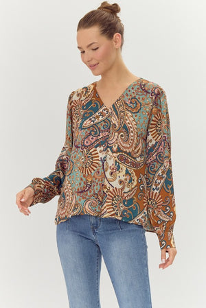 LS Paisley Top