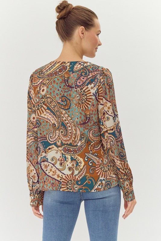 LS Paisley Top