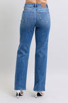 HW V-Front Straight Jeans