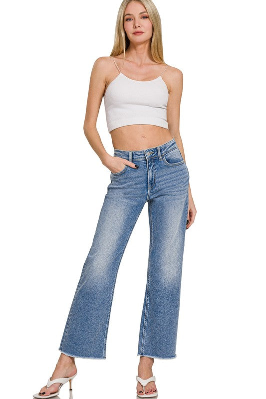 Zen HW Straight Leg Jeans