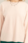 Reverse Seam LS Top