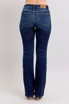 Dark Non Distressed Bootcut Jeans