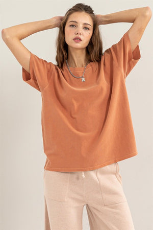 Crew Neck Casual Tee