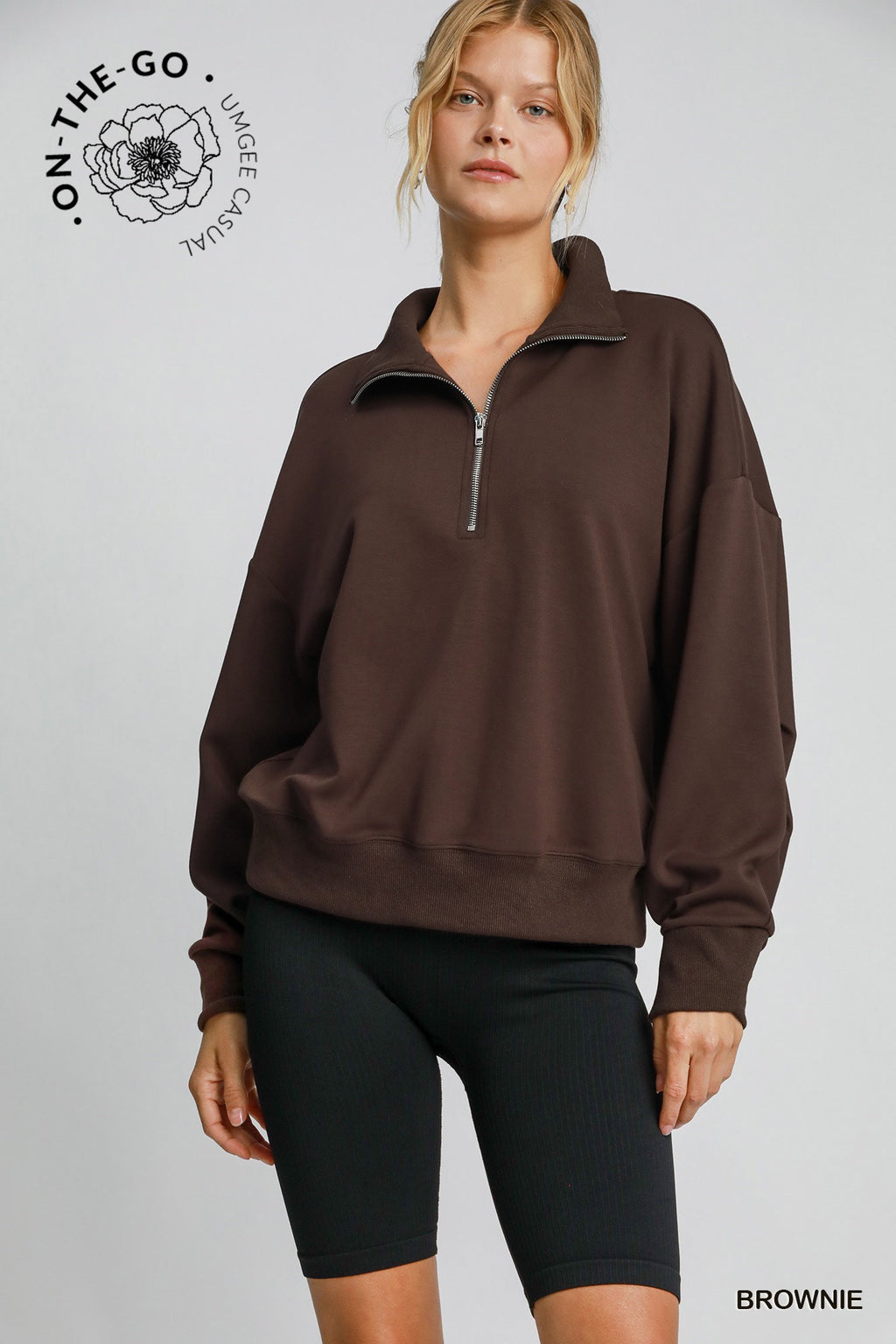 Luxeknit Half Zip Top