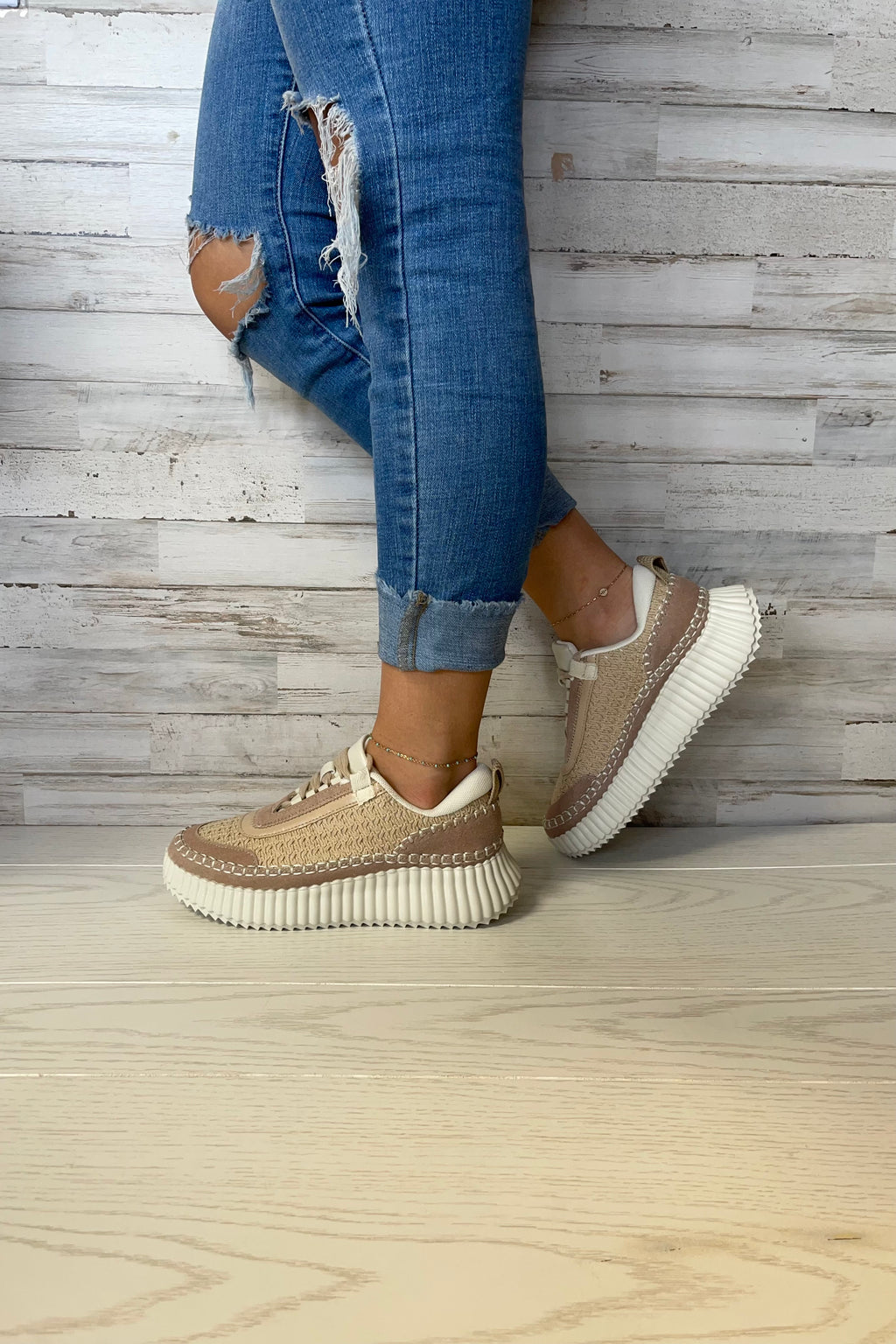 Adventure Woven Platform Sneaker