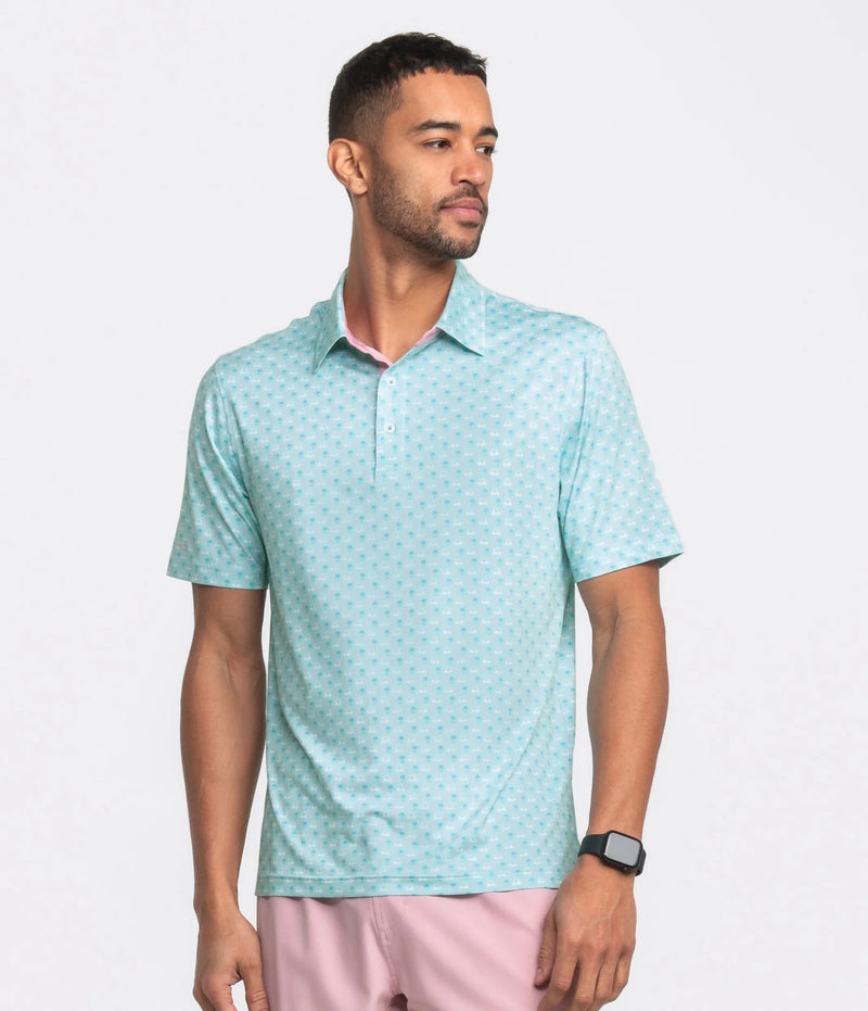 Par Fore Printed Polo Shirt