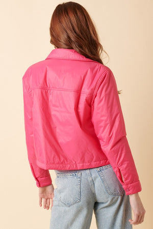 Crop Nylon Jacket