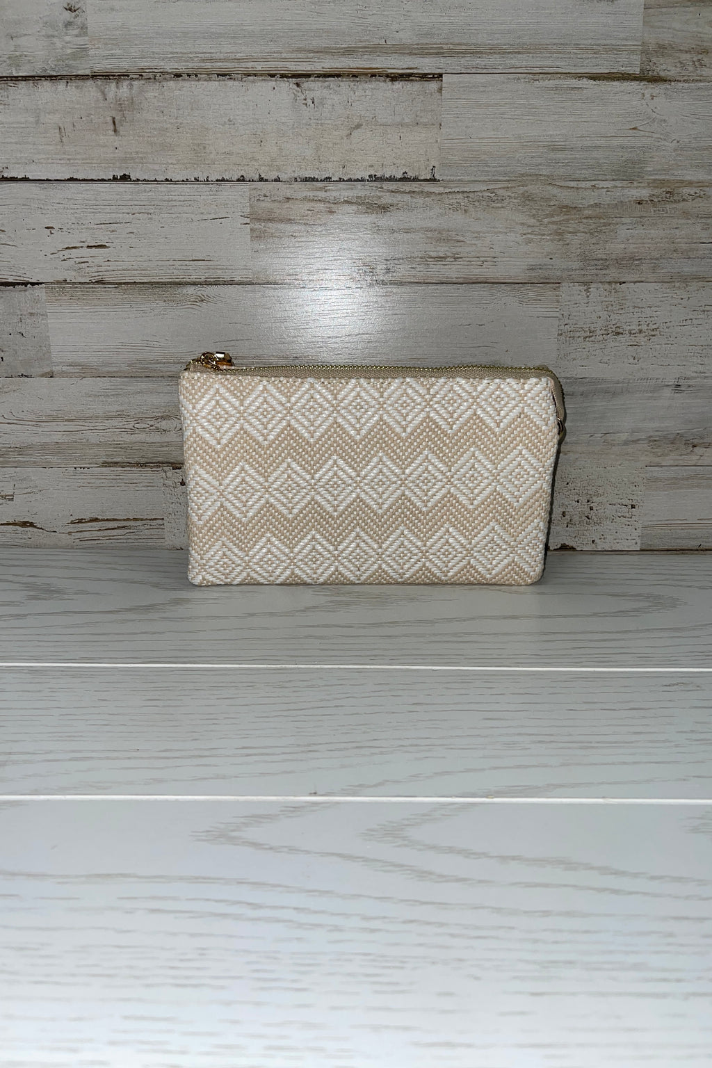 Riley Diamond Pattern Clutch/Crossbody/Wristlet Purse