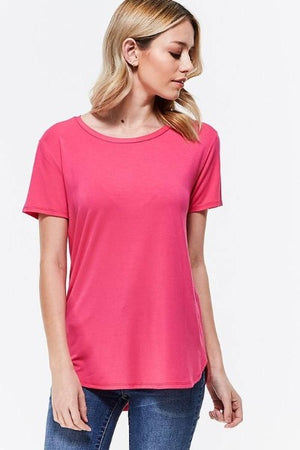 Surra Shorter Length Scoop Neck Top