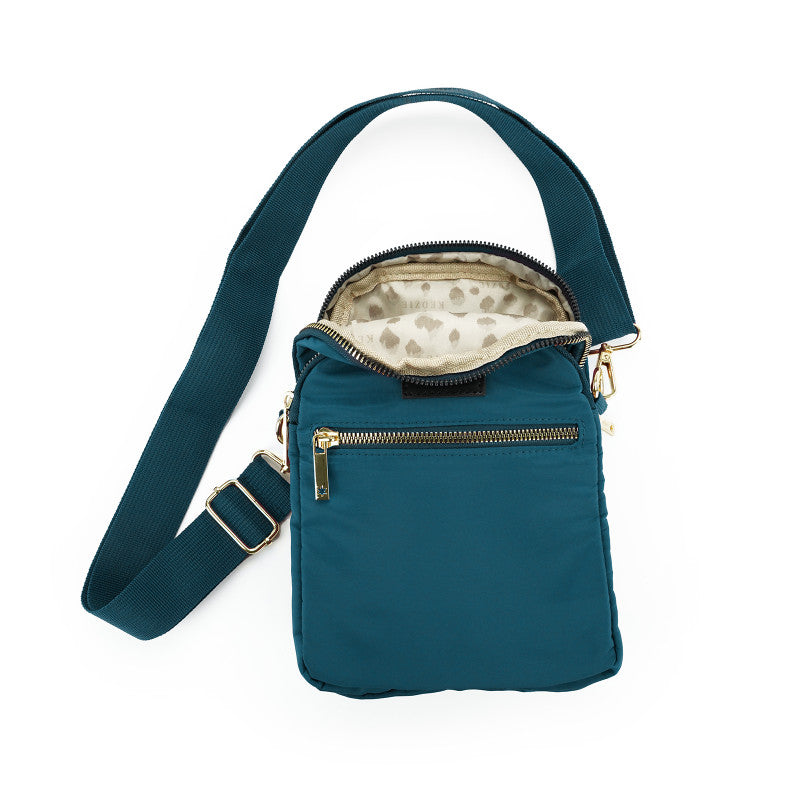 Kedzie Roundtrip Convertible Sling Handbag in Light Gray