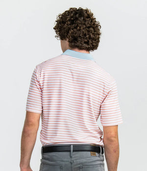 New Folly Pique Stripe Polo Shirt