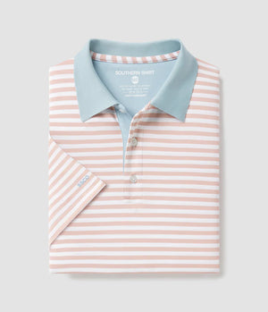 New Folly Pique Stripe Polo Shirt